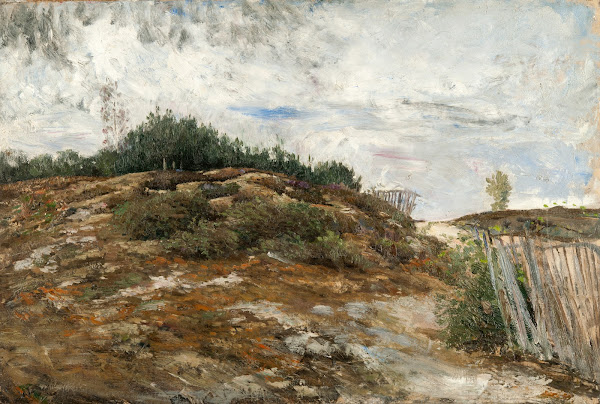 Wooded Ridge Fontainebleau 1875