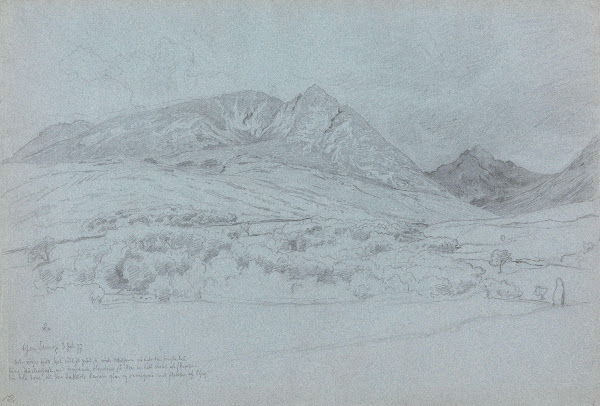 Fra Glen Sannox Arran Skottland 1877