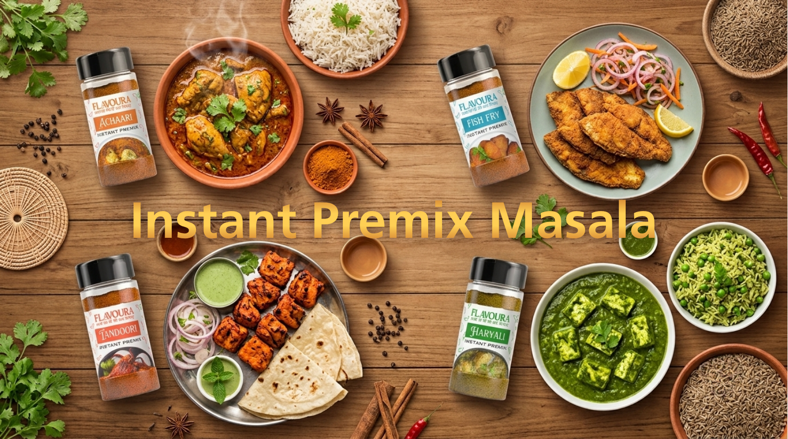 Flavoura - Delicious Meals in Minutes