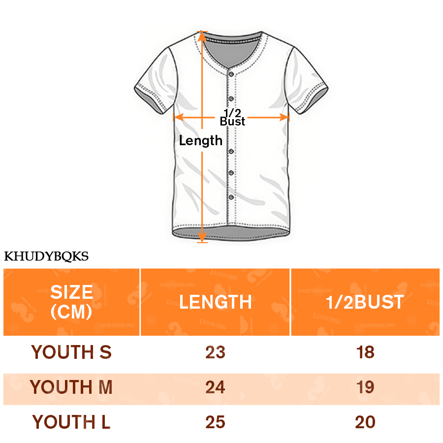 Printed Striped Youth Baseball Cardigan