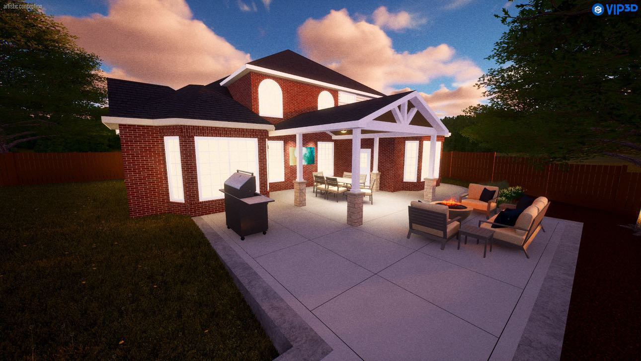 Professional plantings