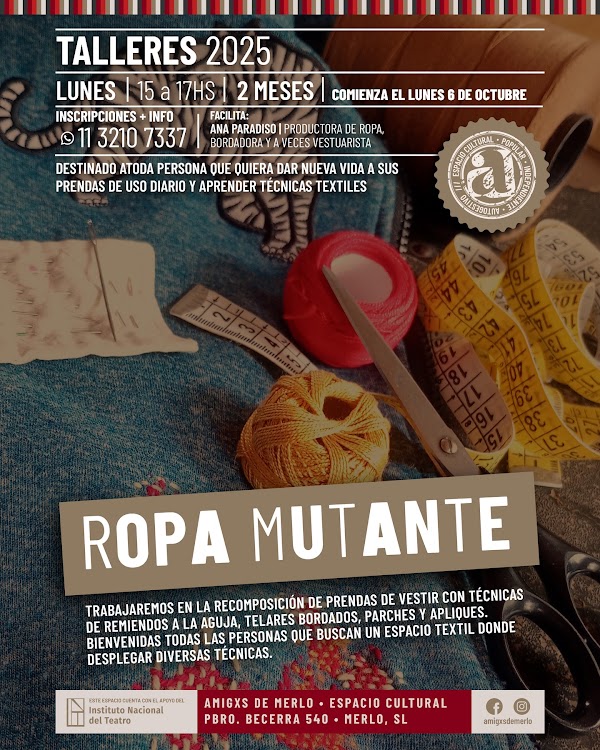 TALLER ROPA MUTANTE