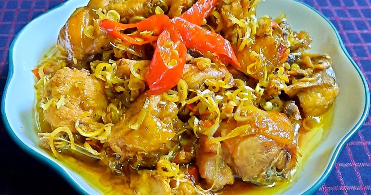 Gà kho sả ớt