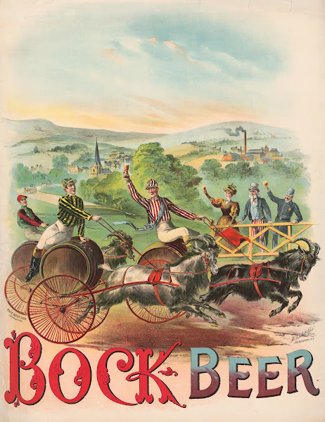Race Bock Bock Beer 1895