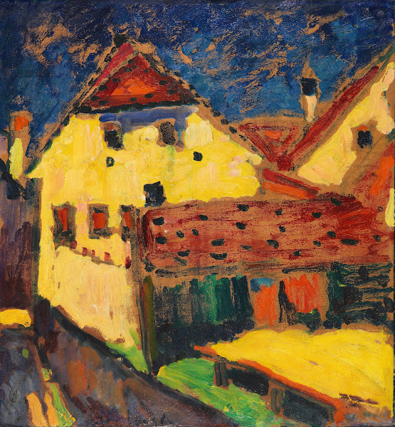 Gelbe Häuser 1909