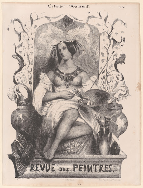 Title Page for the Revue de Peintres 1835