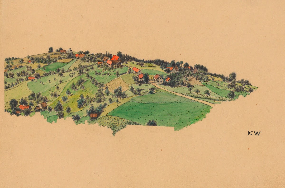 Ohne Titel Landschaft in der Steiermark around 1924