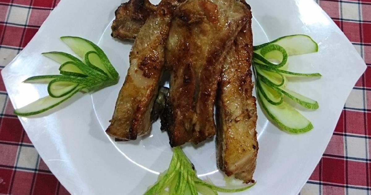 Sườn cây nướng mật ong