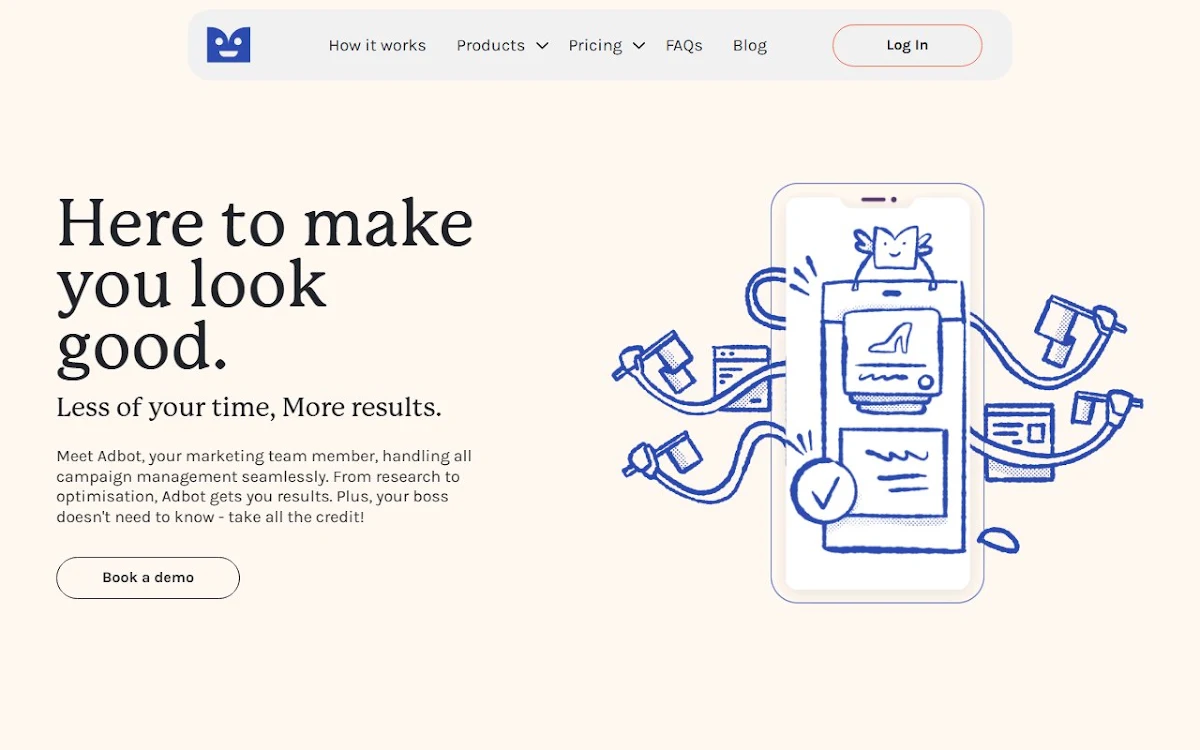 Captura de Adbot - Your Search Ads Specialist