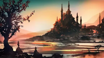 Fantasy Art, Fan Art, Artwork, Landscape, Digital Art 4K Wallpaper