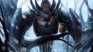 Owl Art Wallpaper