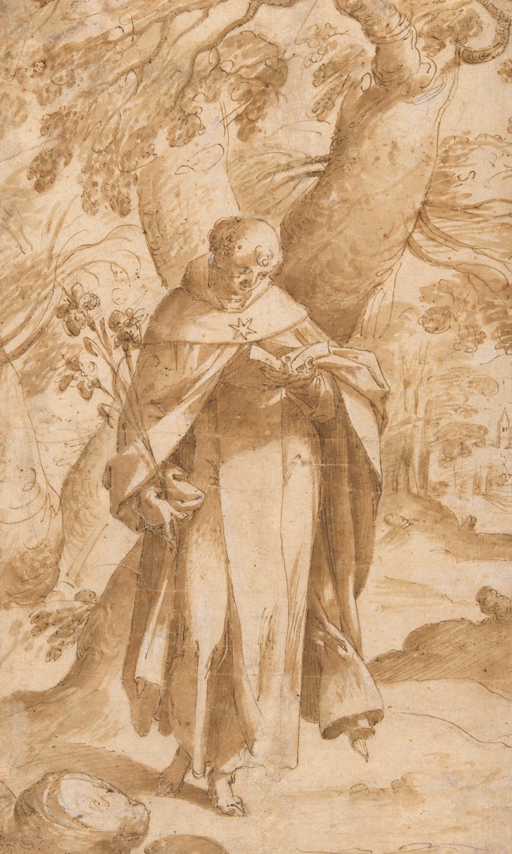 Saint Dominic Reading c 1573