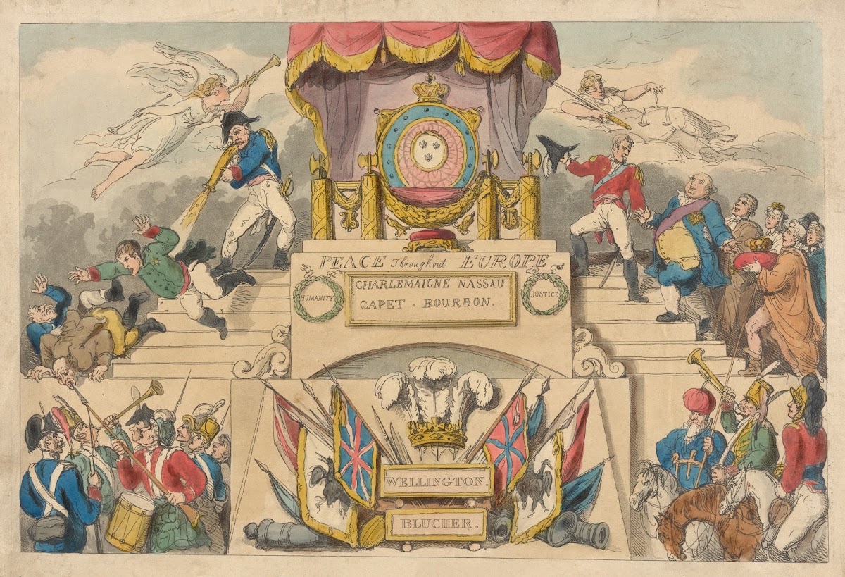 Peace throughout Europe 1814