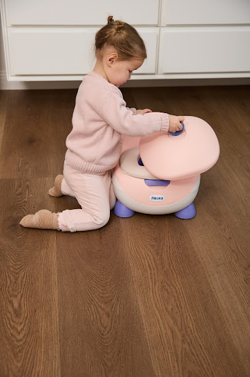 Children's potty Twins Penguin pink