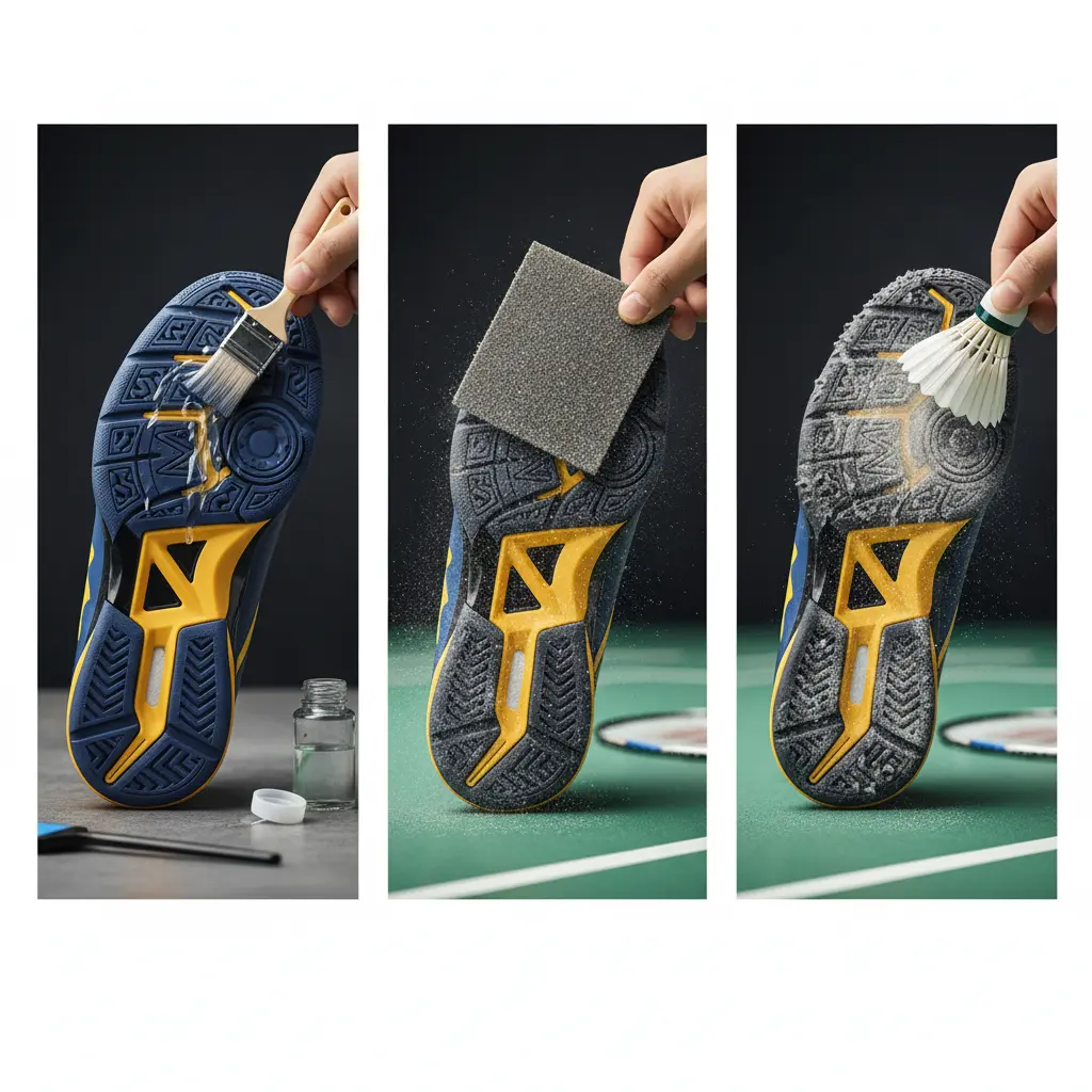 Cara Membuat Sepatu Badminton Lebih Pakem dan Anti Licin