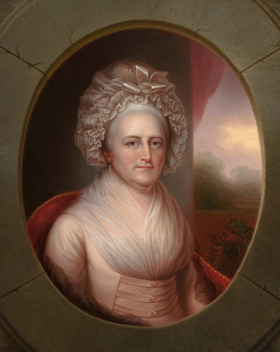 Martha Washington circa 1856
