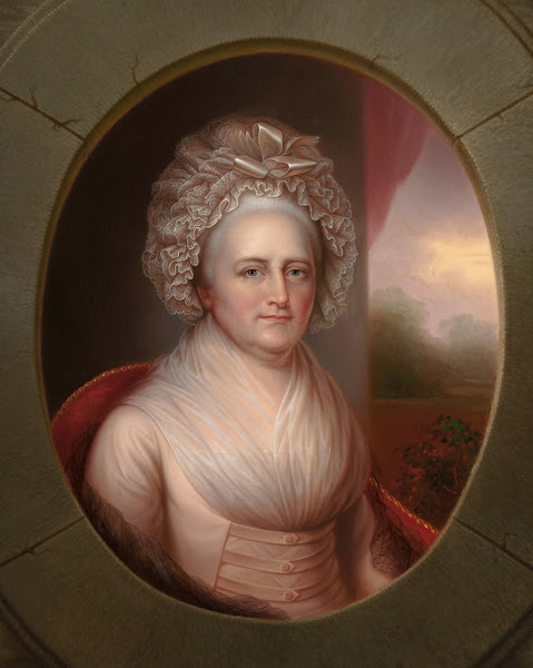 Martha Washington circa 1856