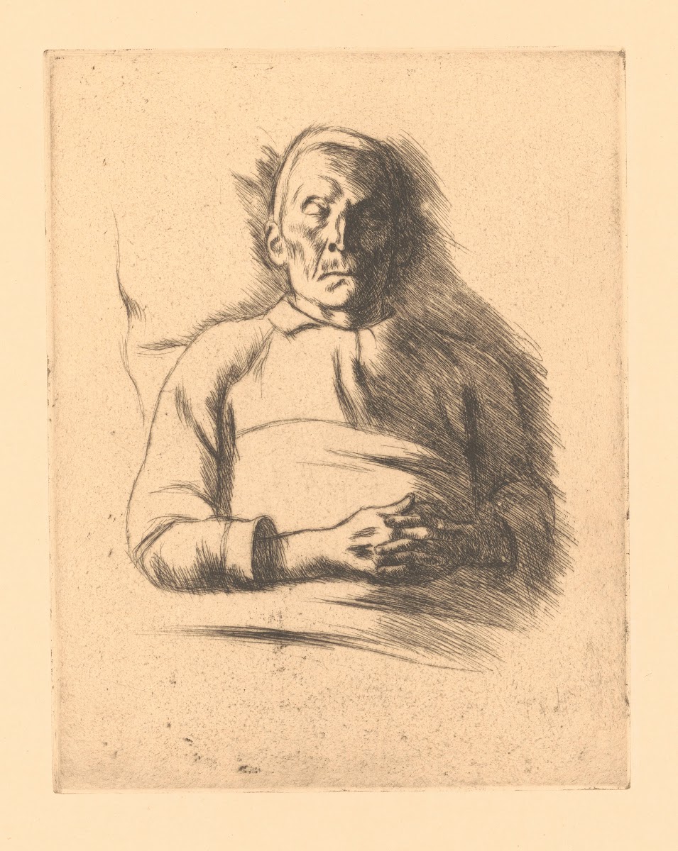 Portrait of the father of the artist 1934