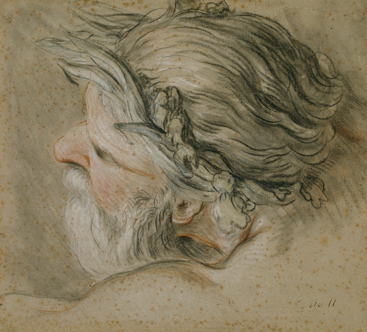 Head of a Sea God 1730 1740
