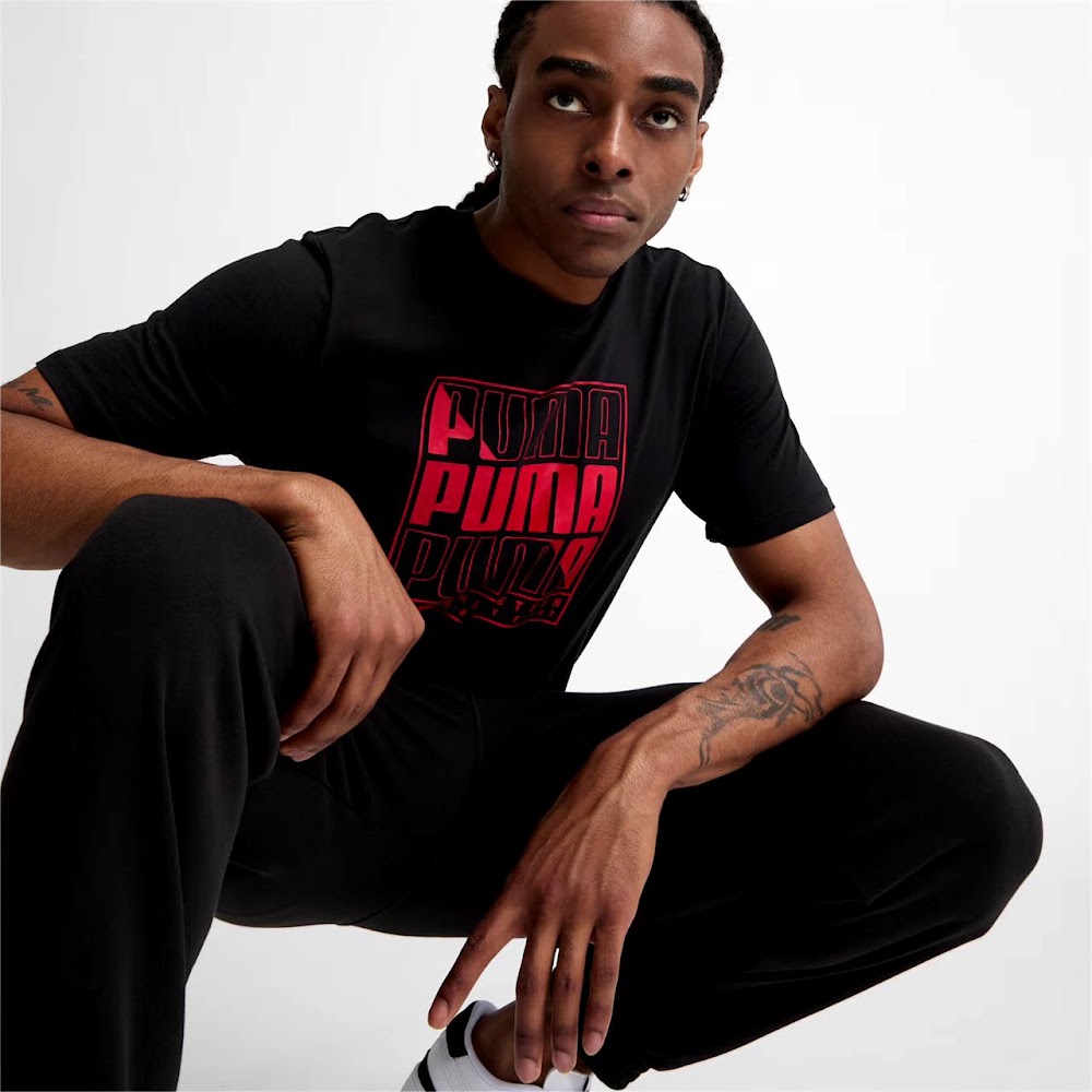 Puma Graphics Wording Tee
