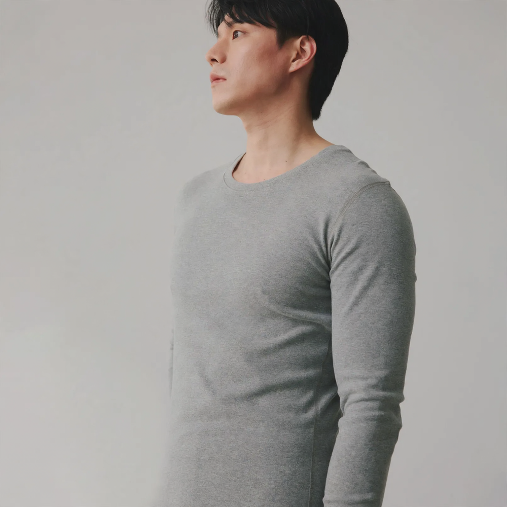 Men's Thermal Set, 280g Cotton, Brushed, Antibacterial