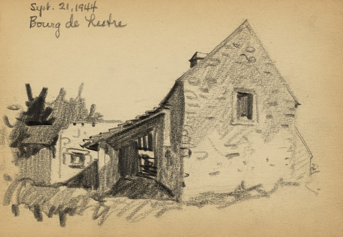 Bourg de Lestre 1944