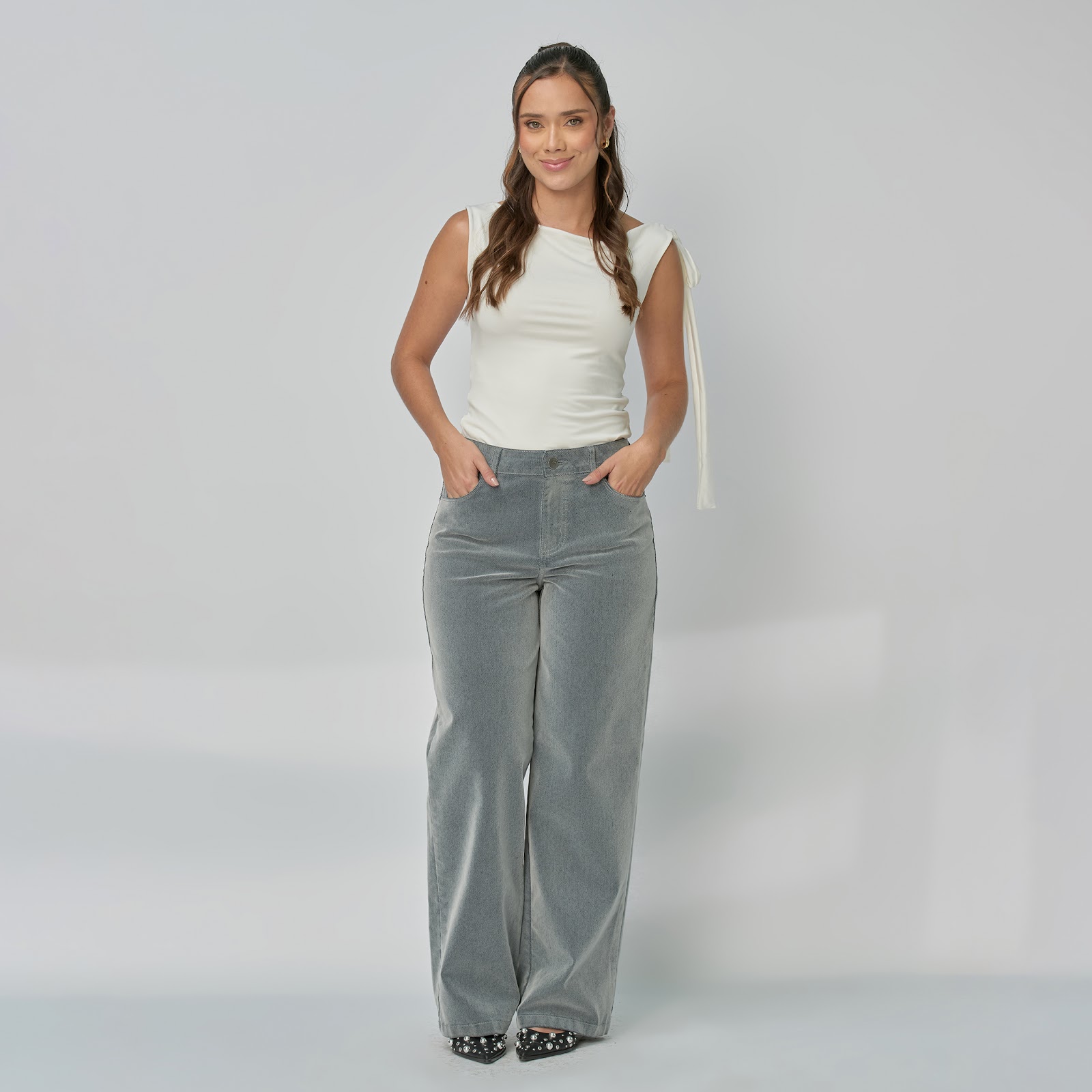 Jean Wide Leg Dama