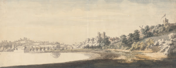 The Bridge and Castle at Rochester 1757