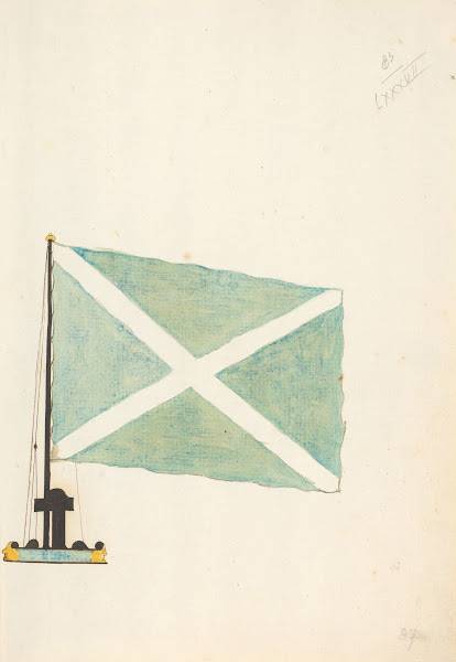 Flag of Scotland 1667 1670