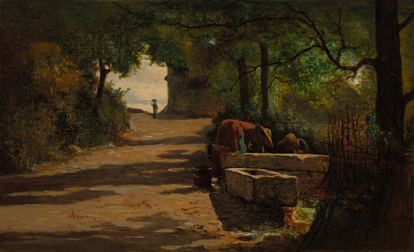 Well At The Side Of A Road 1860s