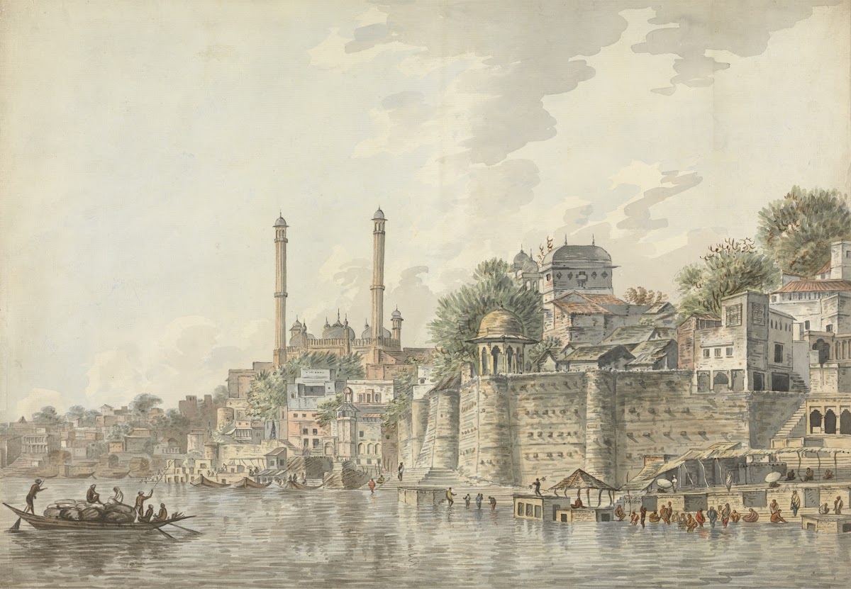 Gateway Of An Old Fort Benares 1793
