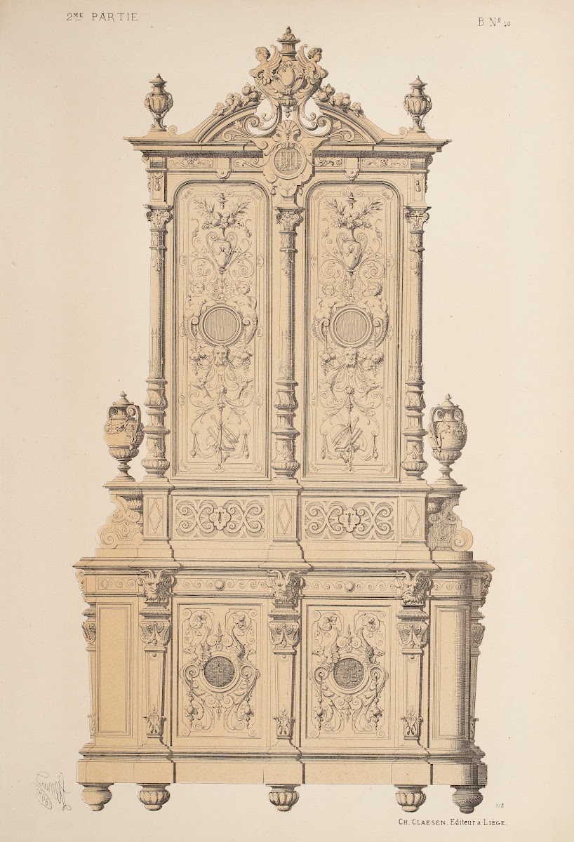 Meublé de salon genre renaissance 1866