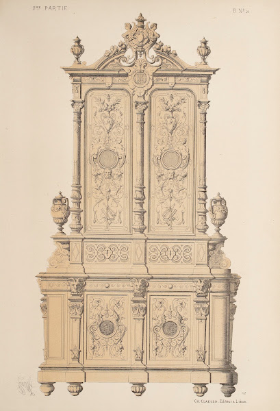 Meublé de salon genre renaissance 1866