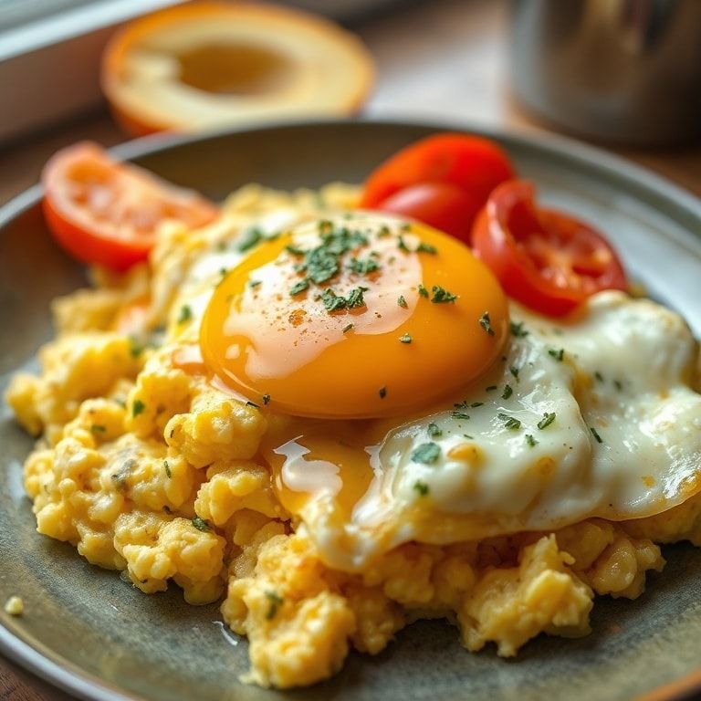 Loaded Scrambled Eggs (High-Protein Breakfast) – Easy, Creamy & Protein-Packed Morning Kickstart