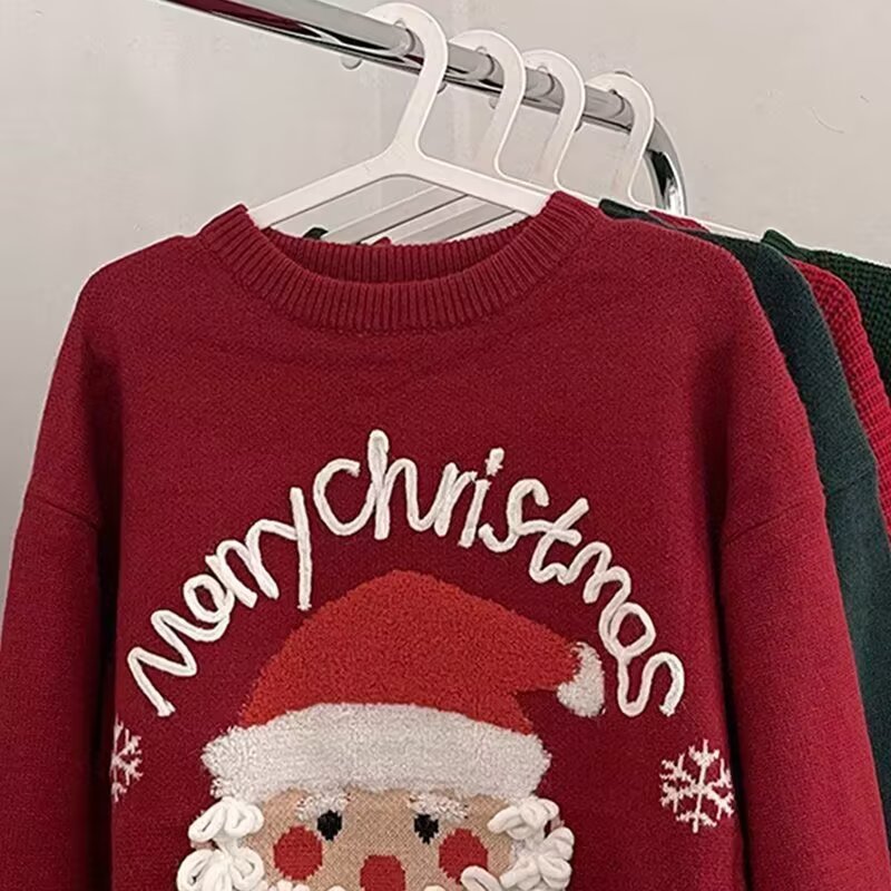 Christmas sweater with round neck, Unisex
