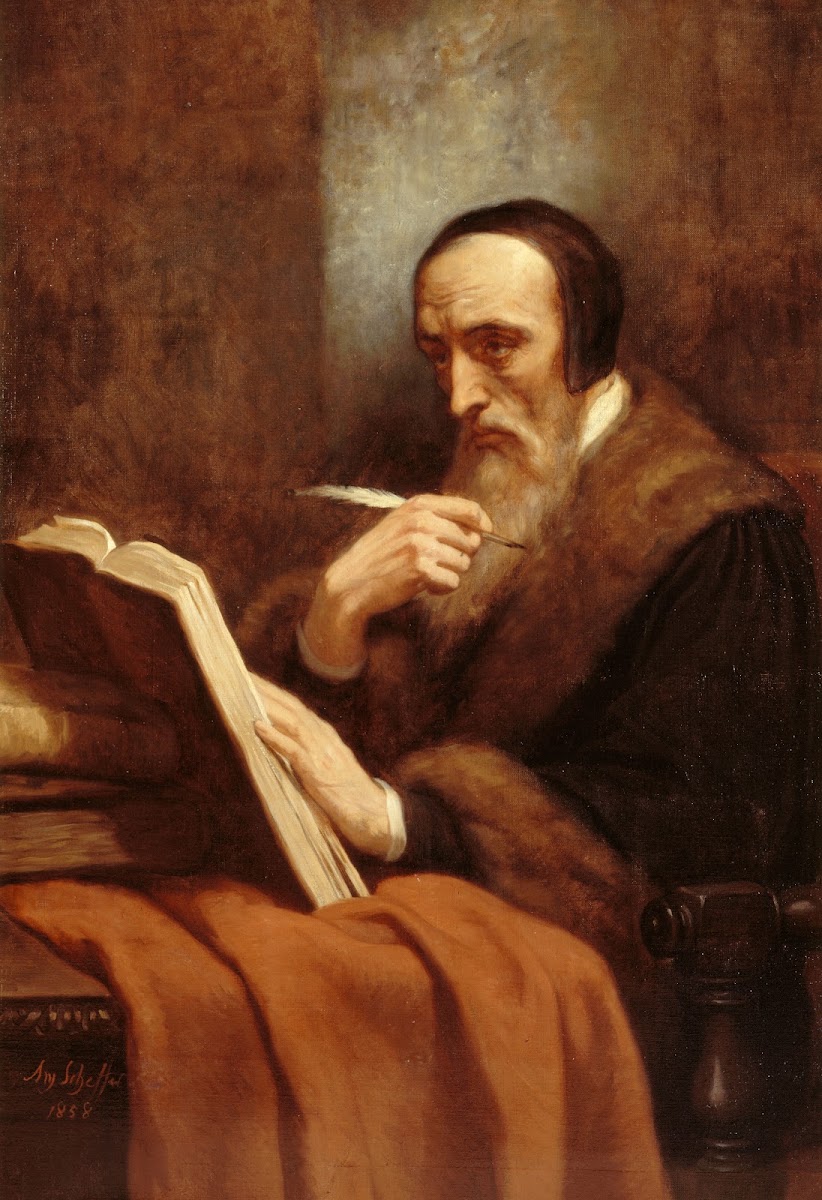 Portrait de Calvin 1858