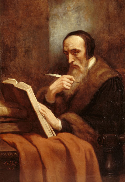Portrait de Calvin 1858