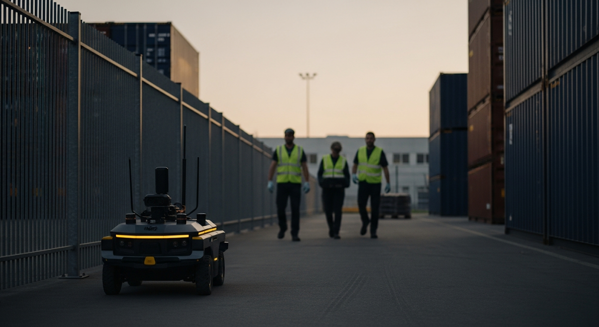 Retail Backoffice Patrouille Roboter: Effizienz und Sicherheit