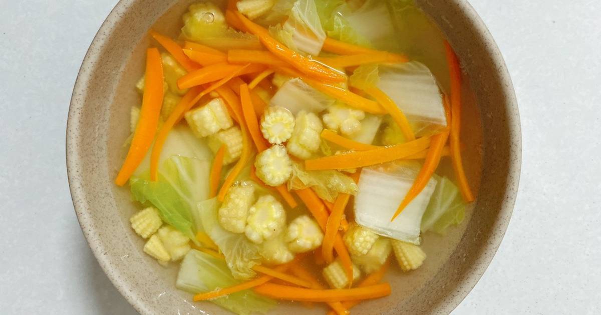 Canh bắp non