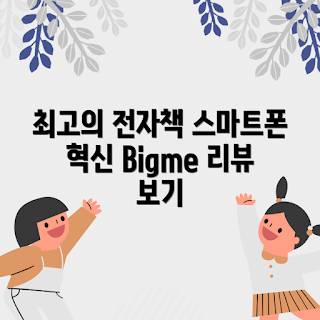 빅미하이브레이크프로, 전자책 리뷰, 잉크 스크린 스마트폰, Bigme Hibreak pro, 전자책 추천