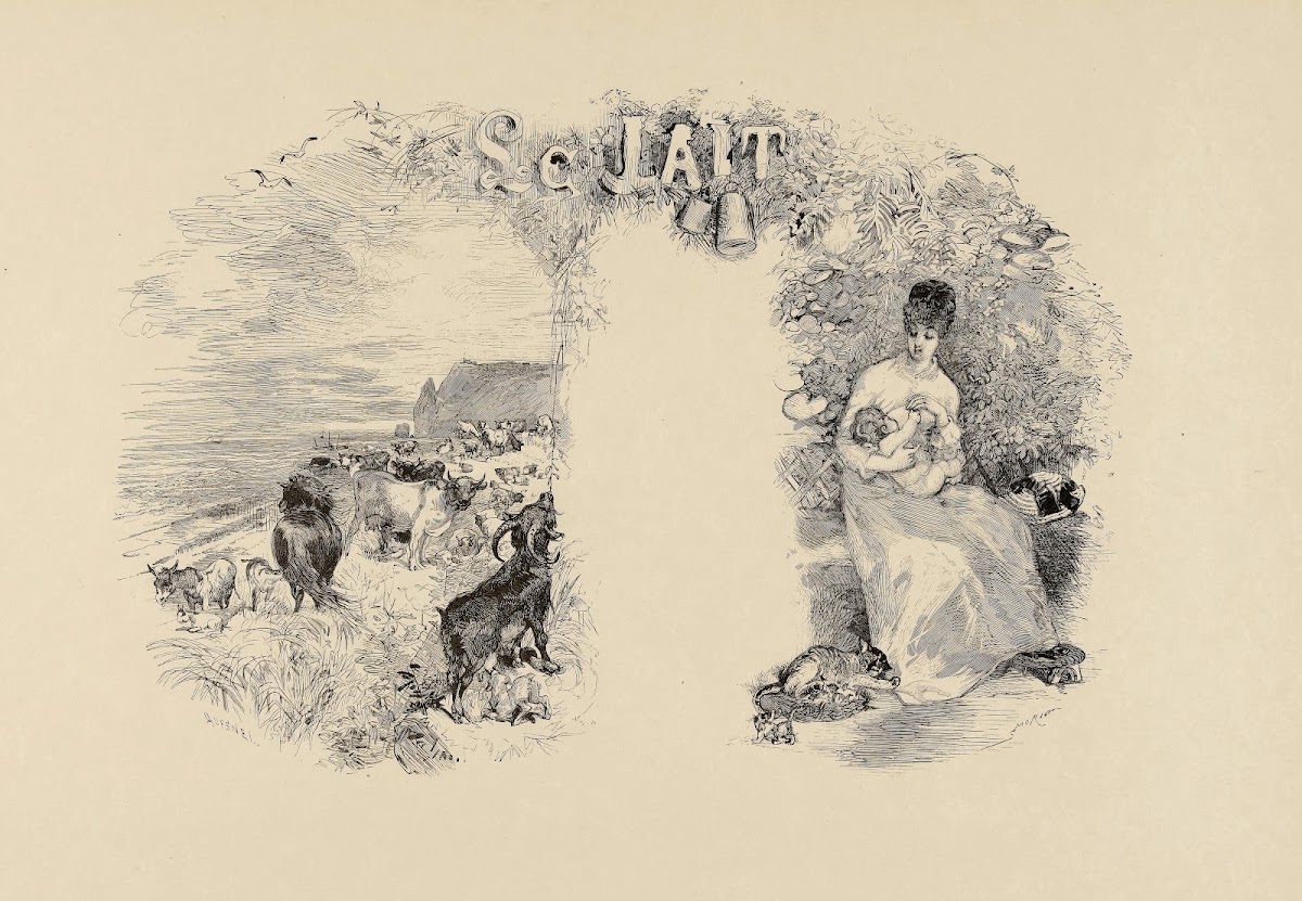 Ce que lon boit le lait 1880