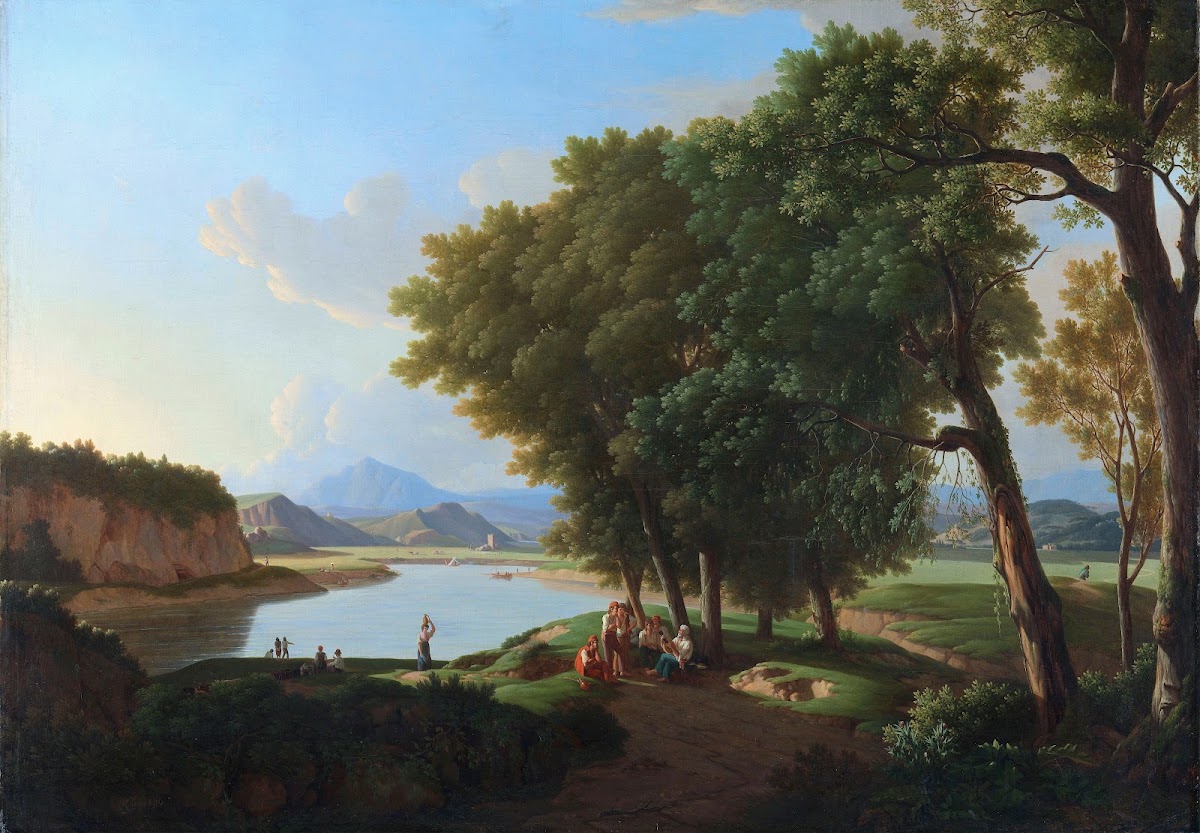 The Aqua Cetosa near Rome 1810
