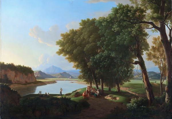 The Aqua Cetosa near Rome 1810