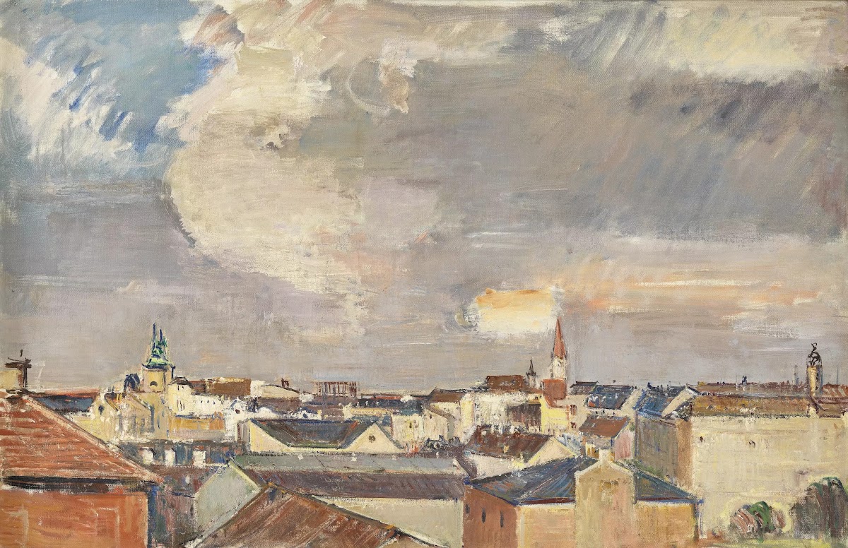 Die Dächer von Wien 1928