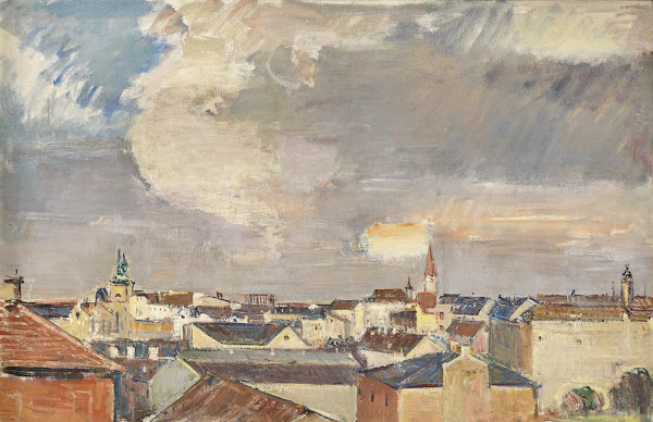 Die Dächer von Wien 1928