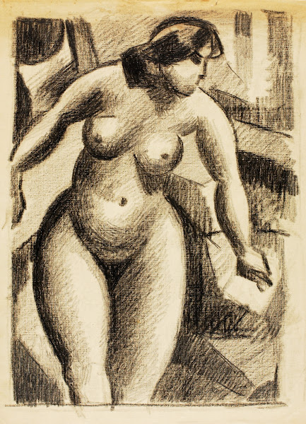 Standing Female Nude