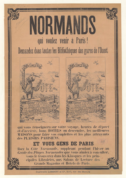 Normands Qui Voulez Venir À Paris Demandez Dans Toutes Les BibliothèQues Des Gar