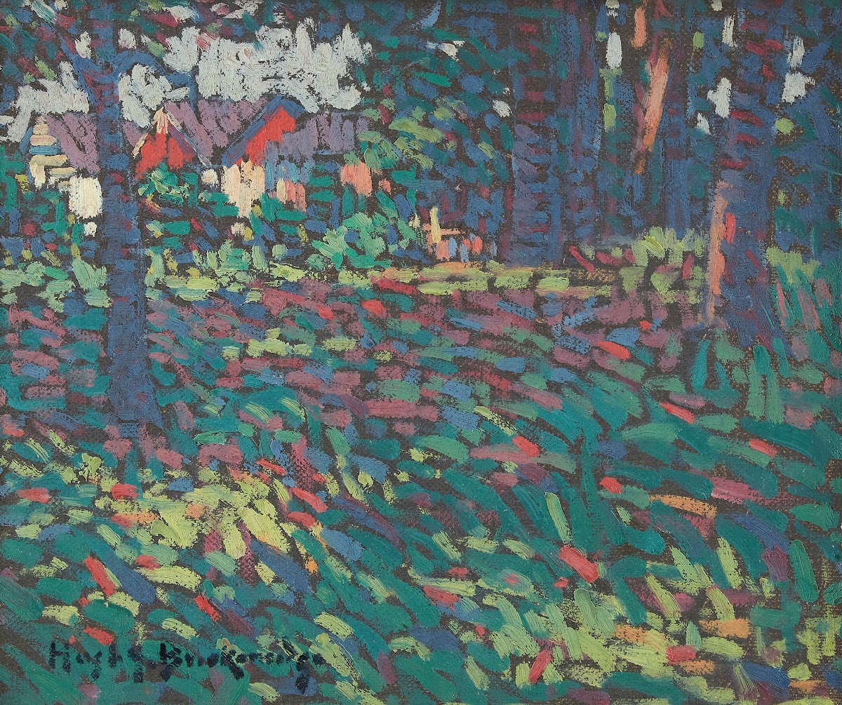 Summer Landscape Langhorne Pennsylvania circa 1906