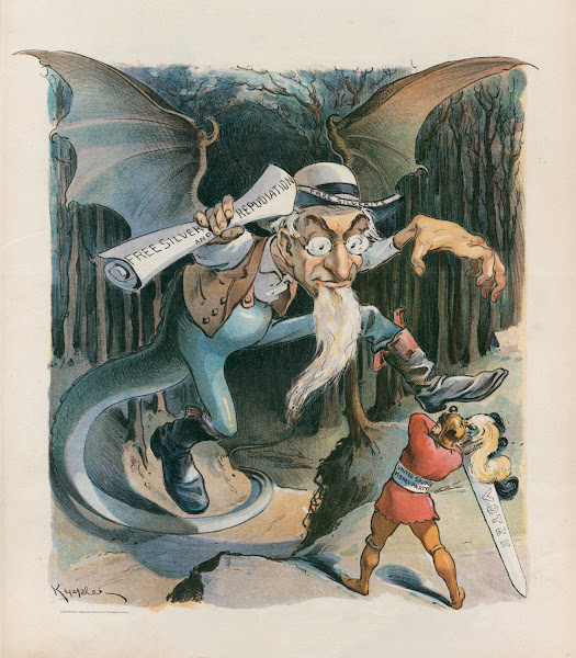The free silver jabberwock 1896
