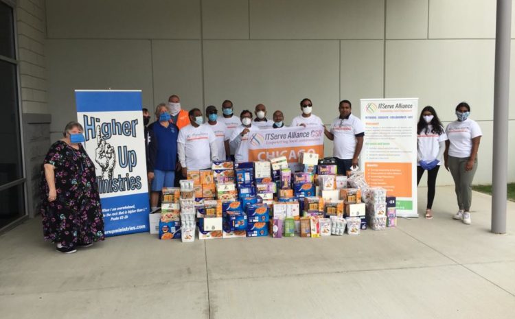 ITServe Alliance Chicago Chapter has served around 2500 meals at The Bridge Community Church, Prospect Heights, IL
